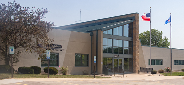 Exterior of Monroe Campus